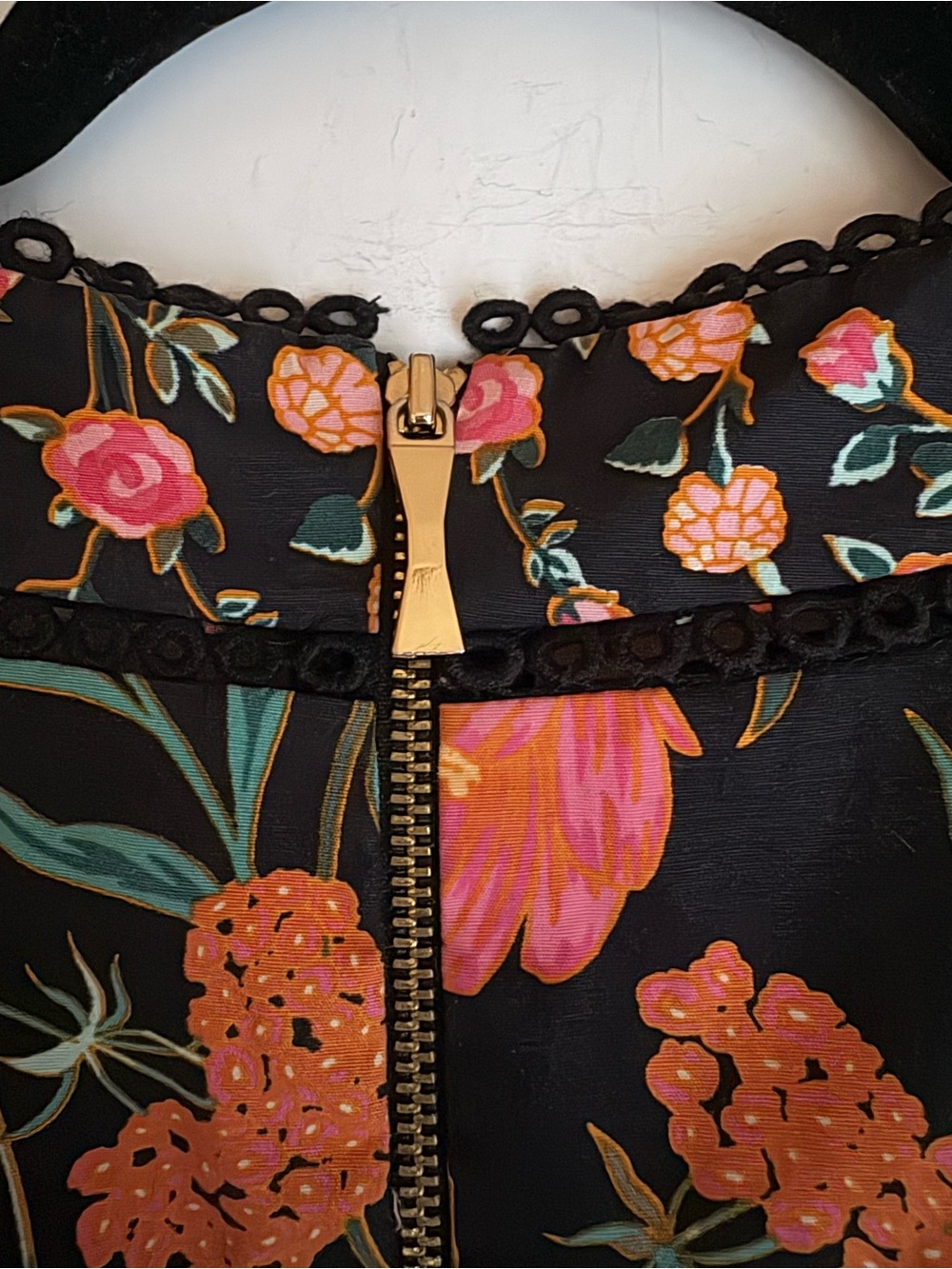 Kate Spade Whimsical Floral Fit & Flare Dress Size 0 Cottagecore Wedding Guest - Picture 5 of 10